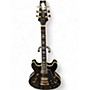 Used Aria Pro Ii TA60 Black Hollow Body Electric Guitar Black