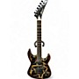 Used Aria Pro Ii XR SERIES YELLOW CRACKLE Solid Body Electric Guitar YELLOW CRACKLE
