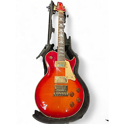 Used Aria Pro PE 120 HERITAGE CHERRY SUNBURST Solid Body Electric Guitar