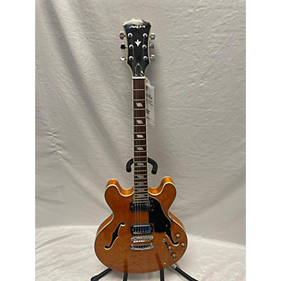 Aria Used Aria SEMI HOLLOW TAN Hollow Body Electric Guitar