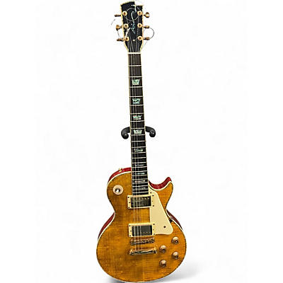 Used Aria SINGLECUT Amber Solid Body Electric Guitar