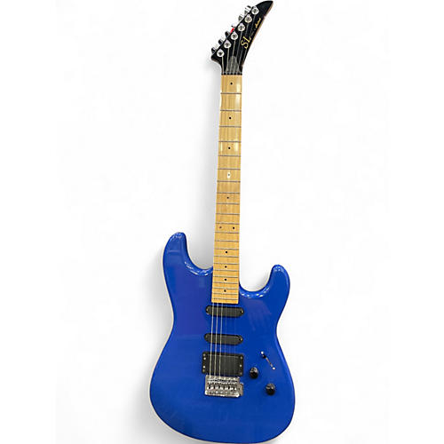 Used Aria SL PRO II Blue Solid Body Electric Guitar Blue