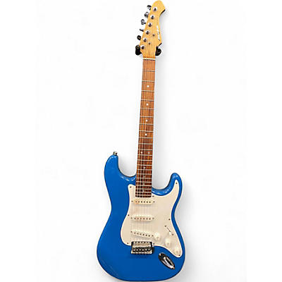 Used Aria STG S STYLE Blue Solid Body Electric Guitar