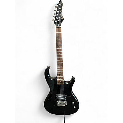 Used Aria THE CAT Black Solid Body Electric Guitar