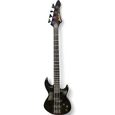 Used Aria VAB-40 Black Electric Bass Guitar