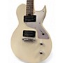Used Aria brooklyn Pearl White Solid Body Electric Guitar Pearl White