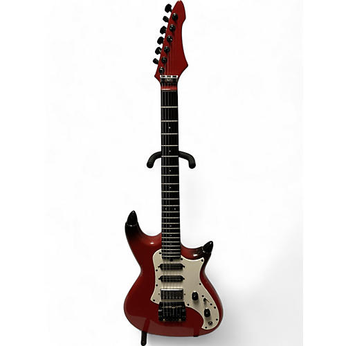 Used Aria pro II Hellcat Red Solid Body Electric Guitar Red