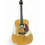 Used Ariana aw89 Natural Acoustic Guitar Natural