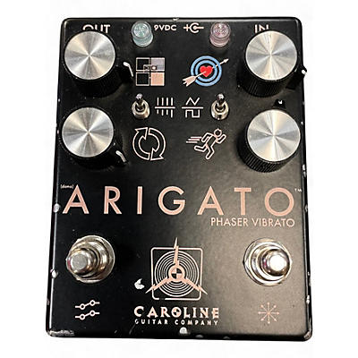 Used Arigato Phaser Vibrato Effect Pedal