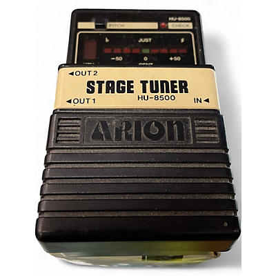 Used Arion HU-8500 STAGE TUNER Tuner Pedal