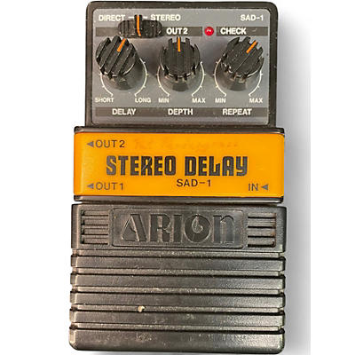 Used Arion SAD-1 STEREO DELAY Effect Pedal
