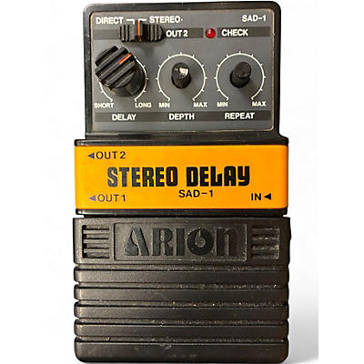 Used Arion SAD-1 STEREO DELAY Effect Pedal