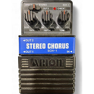 Used Arion SCH-1 Stereo Chorus Effect Pedal