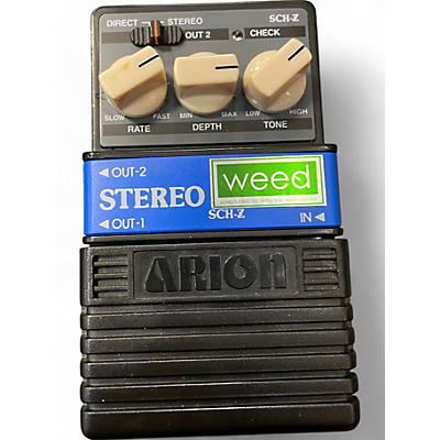 Used Arion SCHZ Stereo Chorus Weed Japan Mod Effect Pedal