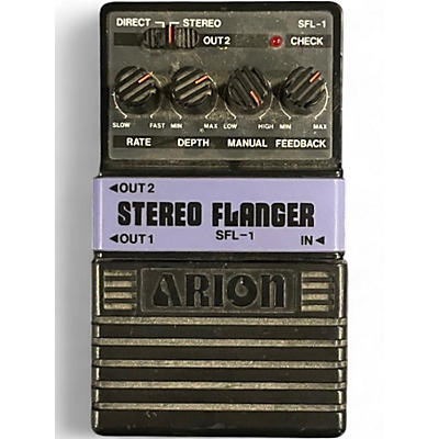 Used Arion SFL-1 Stereo Flanger Effect Pedal