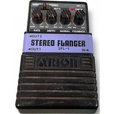 Used Arion STEREO FLANGER SFL-1 Effect Pedal