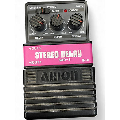 Used Arion sad3 stereo delay Effect Pedal