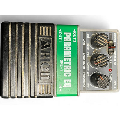 Used Arion spe1 parametric eq Pedal
