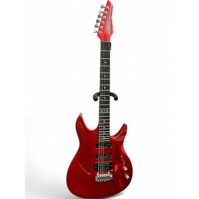 Used Aristides 010 Metallic Red Solid Body Electric Guitar