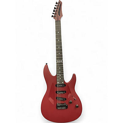 Used Aristides 060 Cherry Solid Body Electric Guitar