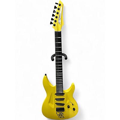 Used Aristides 060 Yellow Solid Body Electric Guitar