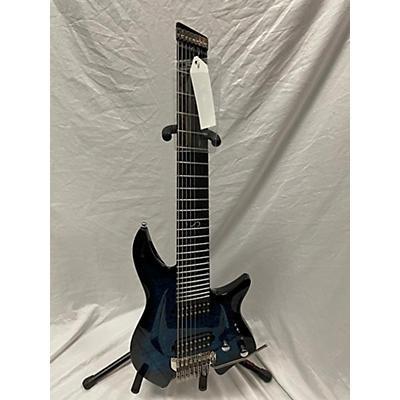 Aristides Used Aristides H/08 Blue Flame Marble Solid Body Electric Guitar