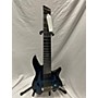 Used Aristides Used Aristides H/08 Blue Flame Marble Solid Body Electric Guitar Blue Flame Marble