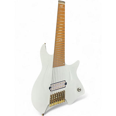 Used Aristides H/08 White Solid Body Electric Guitar