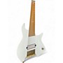 Used Aristides H/08 White Solid Body Electric Guitar White