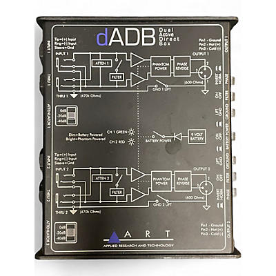 Used Art Dual Active Direct Box Direct Box