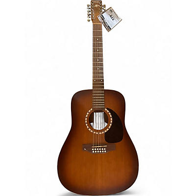 Used Art & Lutherie 12 CEDAR 3 Color Sunburst Acoustic Guitar