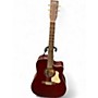 Used Art & Lutherie AMERICANA CW QIT RED Acoustic Electric Guitar RED