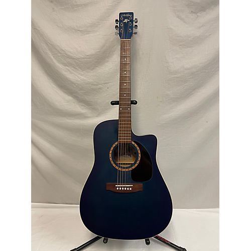 Art & Lutherie Used Art & Lutherie CEDAR CW Blue Acoustic Electric Guitar Blue