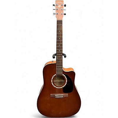 Used Art & Lutherie CW Cedar Antique Burst Acoustic Electric Guitar