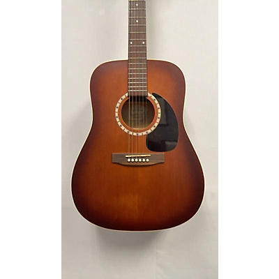 Art & Lutherie Used Art & Lutherie Cedar Antique Burst Vintage Natural Acoustic Guitar