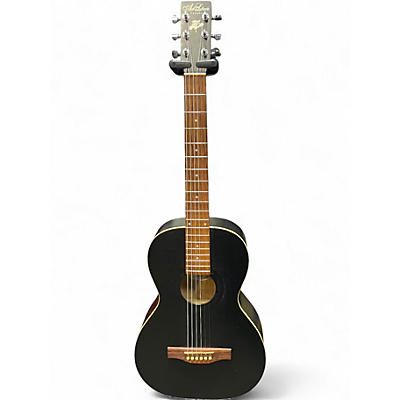 Used Art & Lutherie Cedar Black Acoustic Electric Guitar
