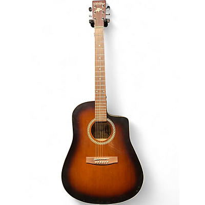 Used Art & Lutherie Cedar Single Cutaway Tobacco Burst Acoustic Guitar