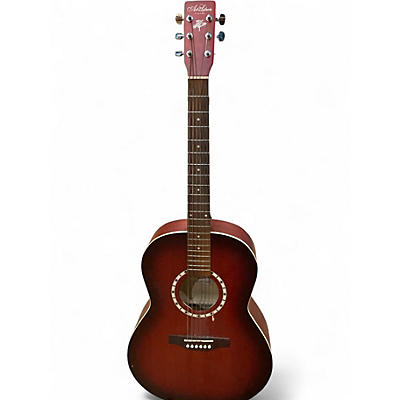 Used Art & Lutherie FOLK SPRUCE NURGANDY EQ Brown Sunburst Acoustic Guitar