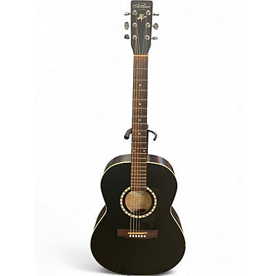 Used Art & Lutherie Folk Cedar Black Acoustic Guitar