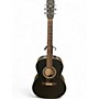 Used Art & Lutherie Folk Cedar Black Acoustic Guitar Black