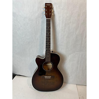 Art & Lutherie Used Art & Lutherie Legacy Left Handed Bourbon Burst Cw QIT Bourbon Burst Acoustic Guitar