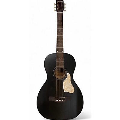 Art & Lutherie Used Art & Lutherie roadhouse parlor faded black Acoustic Electric Guitar