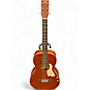 Used Art & Lutherie roadhouse parlor savannah brown Acoustic Electric Guitar savannah brown