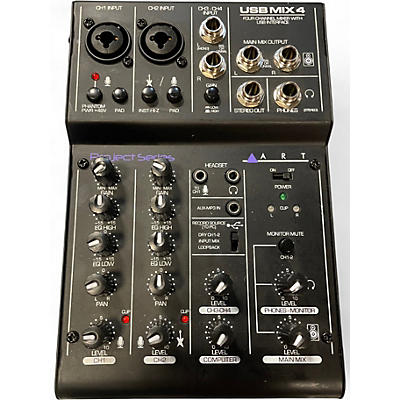 Used Art Project Series USB Mix 4 Unpowered Mixer