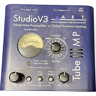 Used Art STUDIO V3 Microphone Preamp