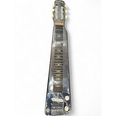 Used Artisan Lap steel black sparkle Solid Body Electric Guitar