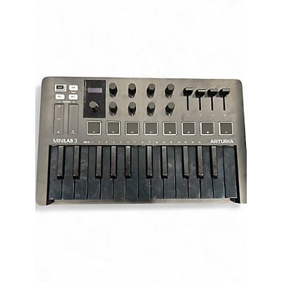Used Arturia MINILAB 3 MIDI Controller