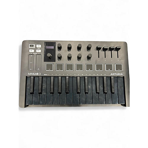 Used Arturia MINILAB 3 MIDI Controller