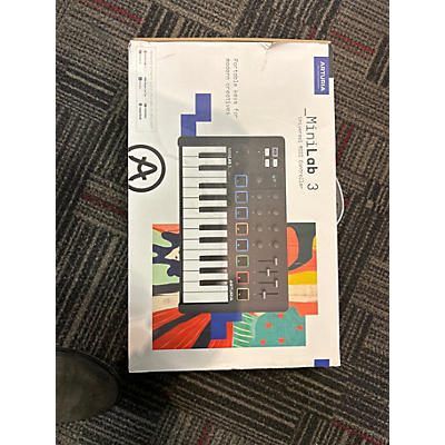 Used Arturia Minilab 3 MIDI Controller