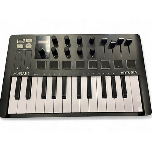 Used Arturia Minilab 3 MIDI Controller